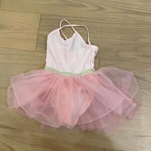 Girls Pink Ballet Tutu Dress Toddler 2–3T Sparkly Dance Costume